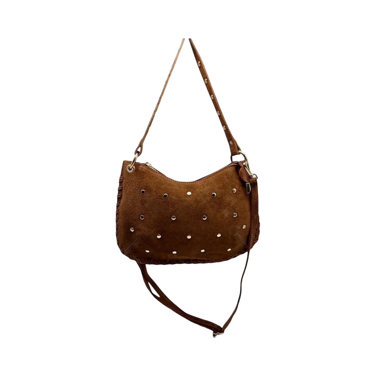 SAC CLOUTE CUIR SUEDE LOANA
