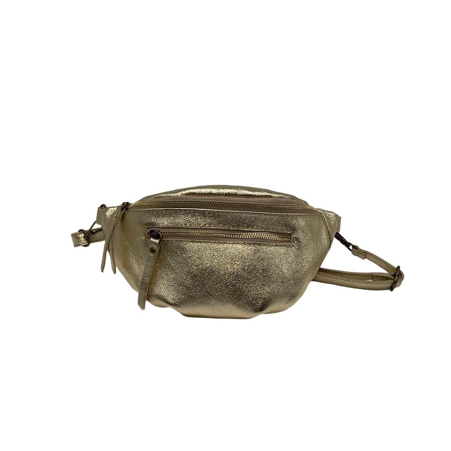 SAC BANANE CUIR IRISE MM