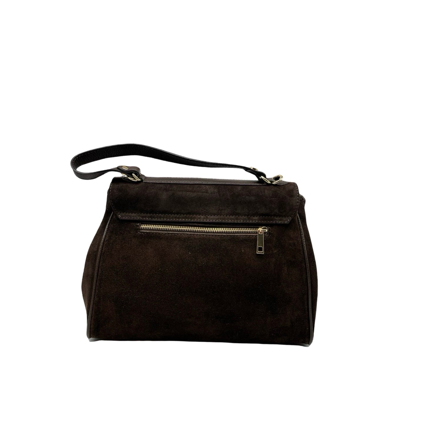 SAC MAIN CUIR SUEDE BERNARD