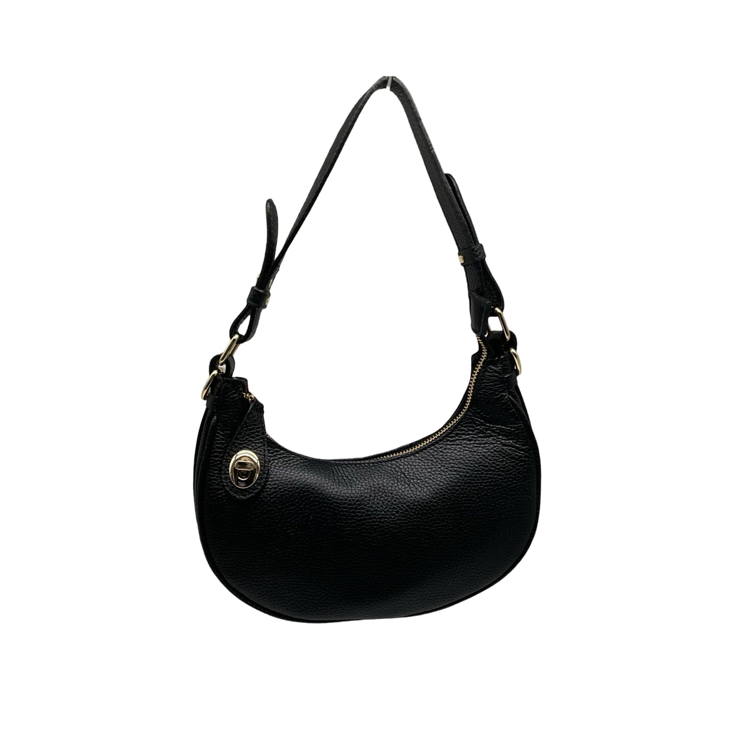 SAC DEMILUNE CUIR GRAINE JOEL