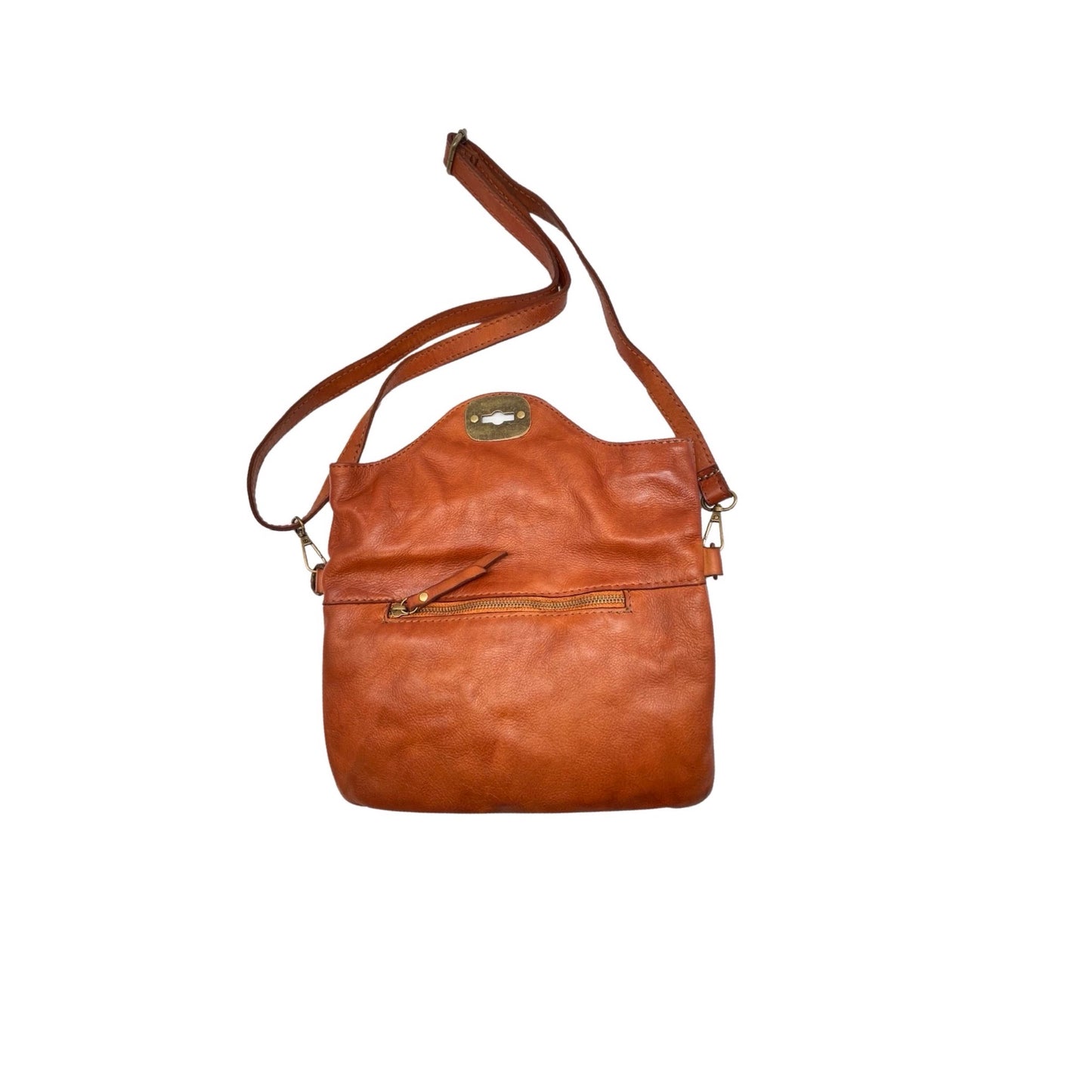 POCHETTE CUIR WASHED MALENA
