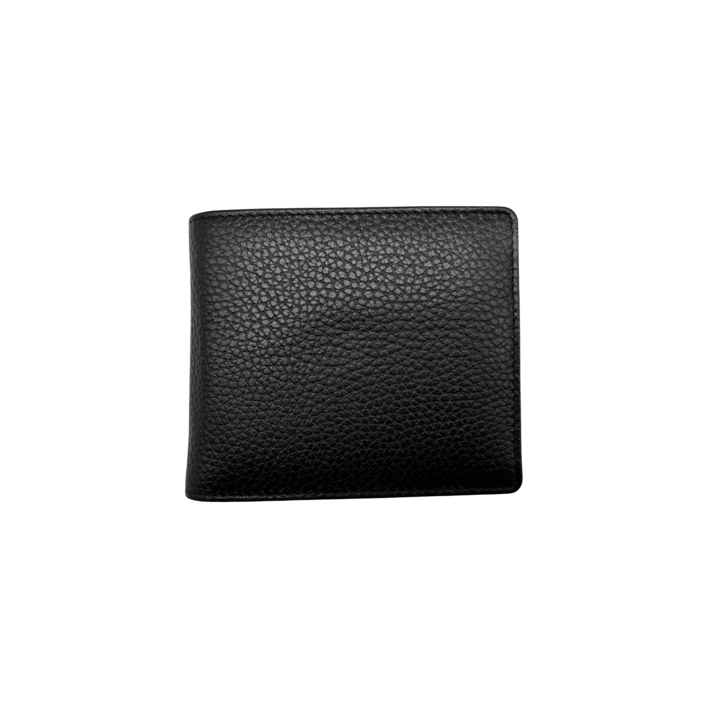 PORTE FEUILLE CUIR GRAINE NATHAN NOIR
