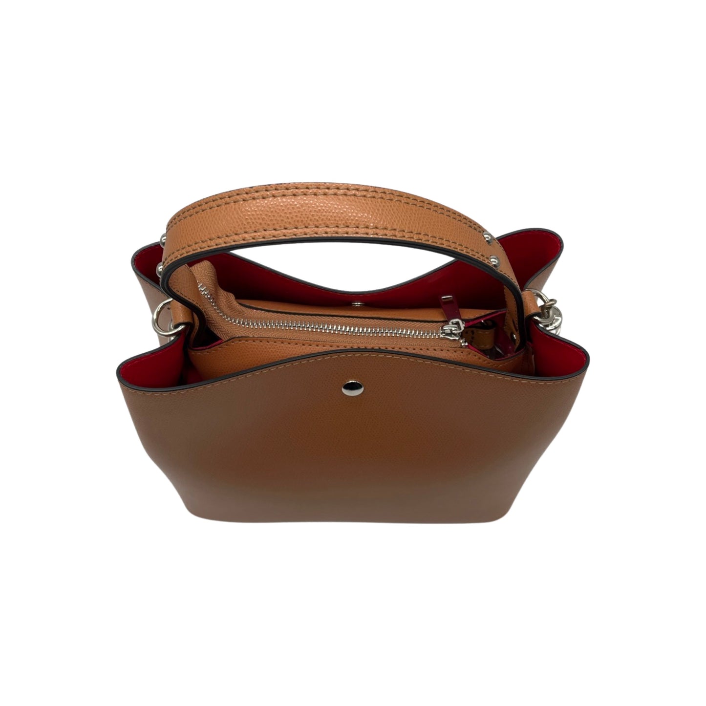 SAC SEAU CUIR SESAME ELOISE CAMEL