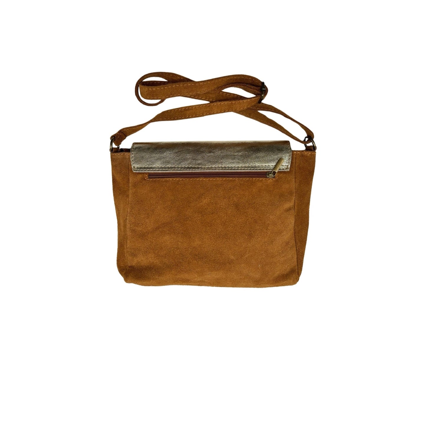 CLOTILDE UMHÄNGETASCHE AUS WILDLEDER