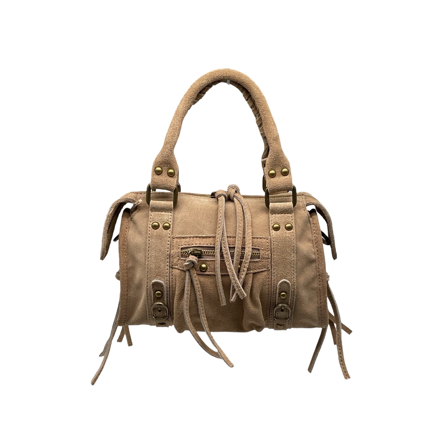 SAC CUIR SUEDE CAPUCINE  SMALL
