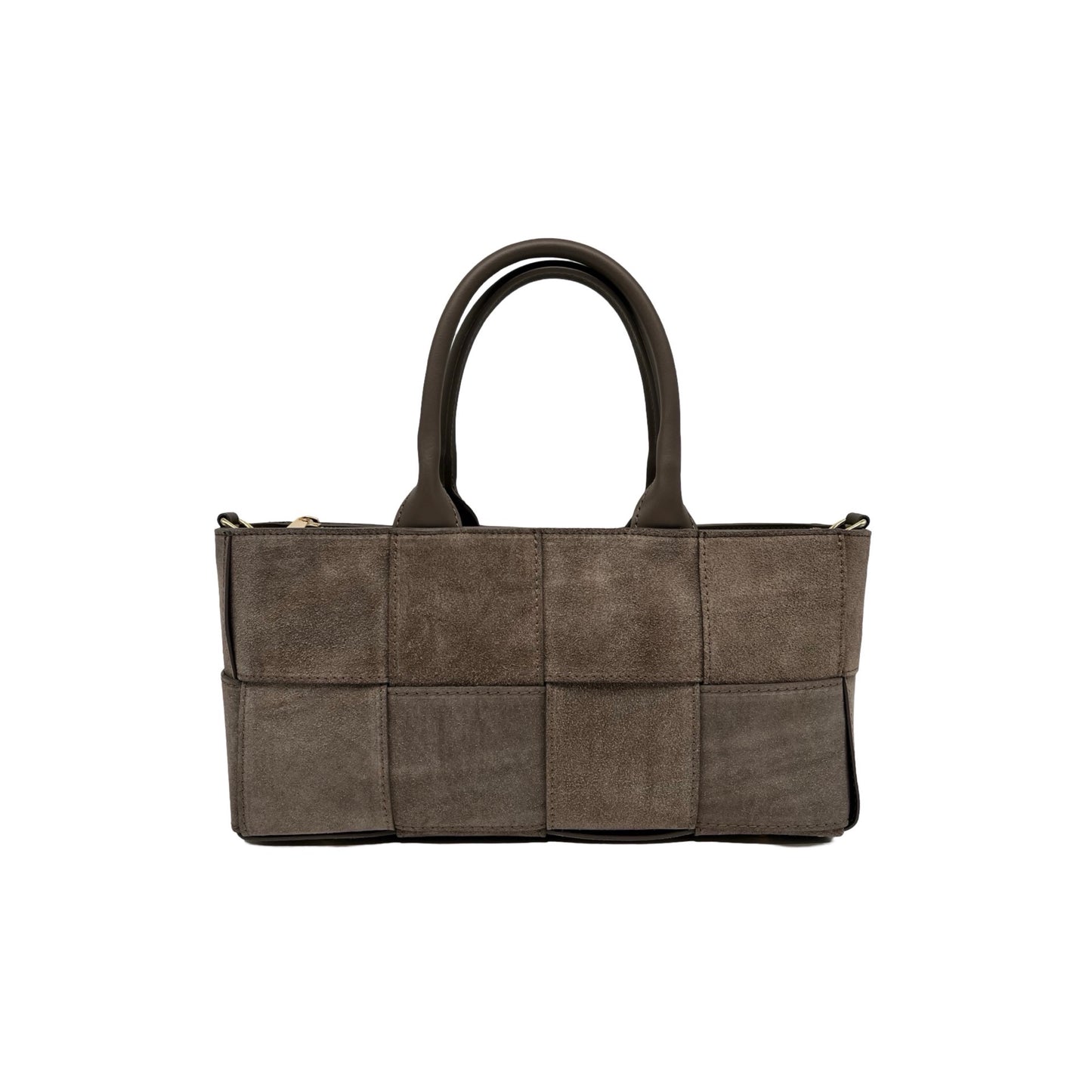 SAC MAIN CUIR SUEDE RECTA
