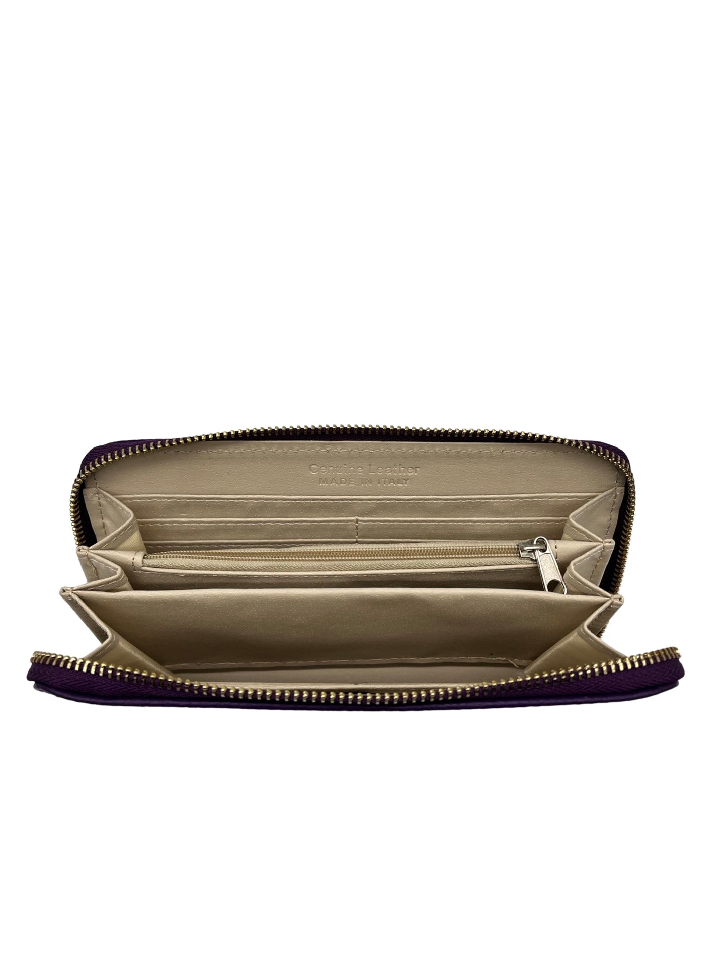 LEDERBRIEFTASCHE 20 CM DAMEN