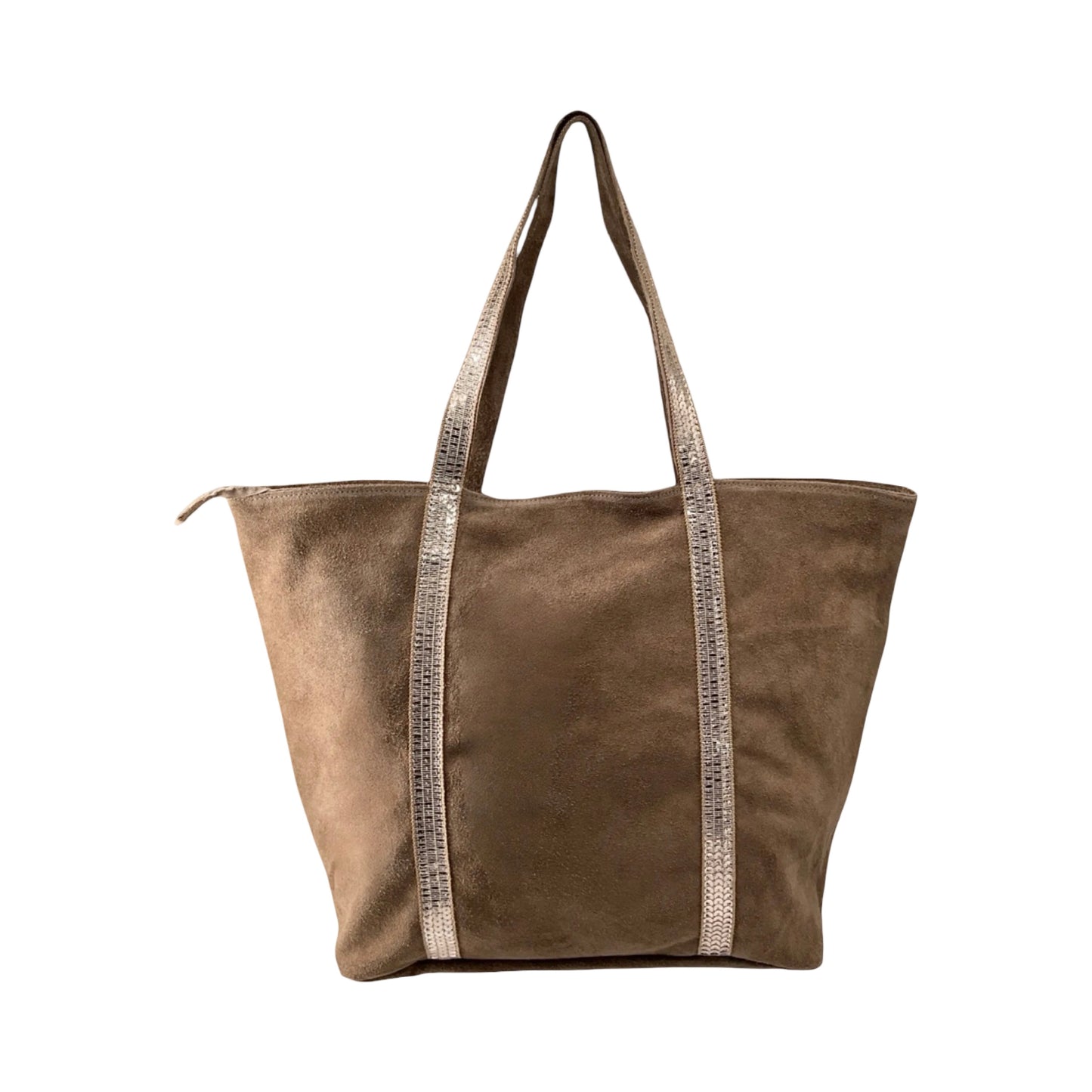 SAC SHOPPING SUEDE STRASS