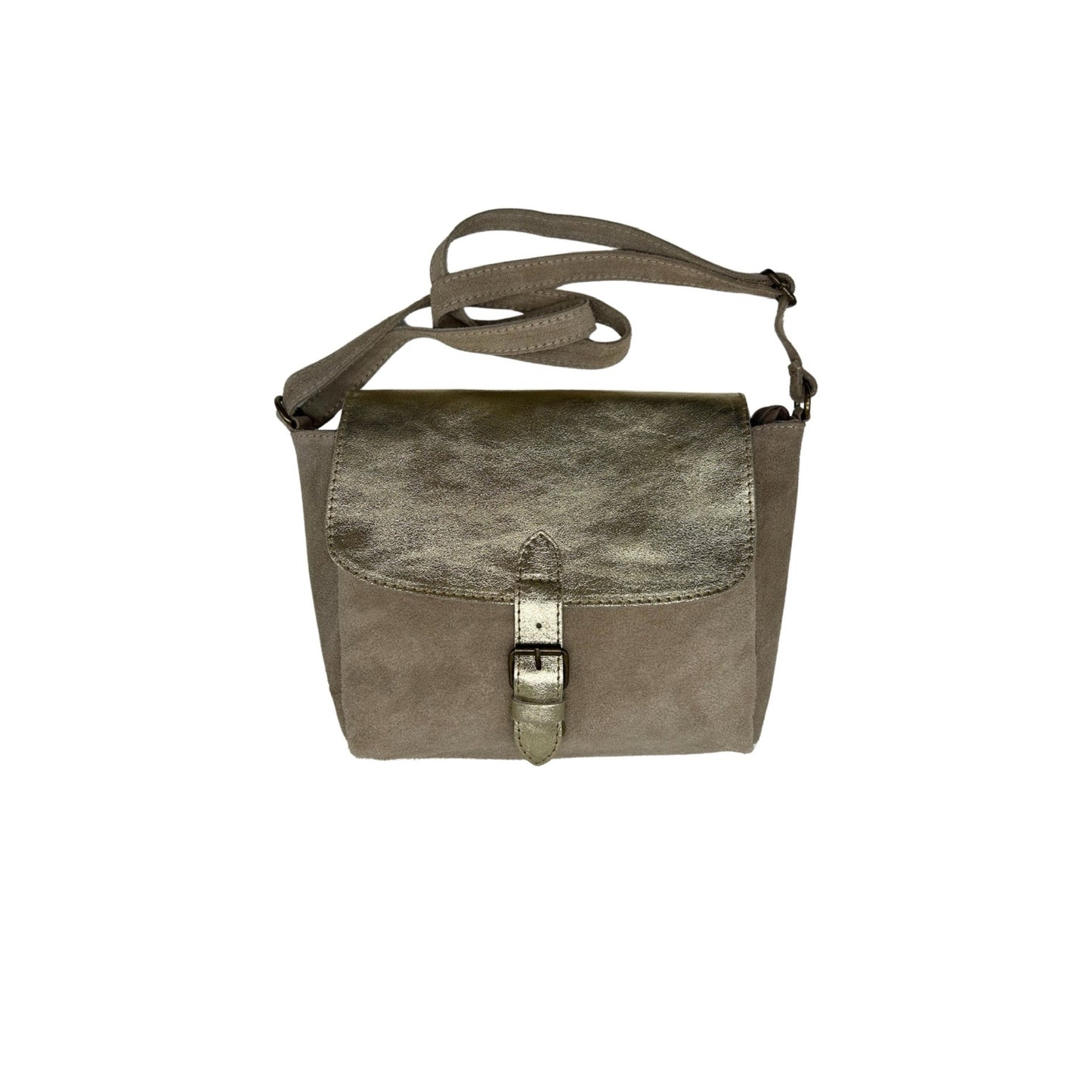 CLOTILDE UMHÄNGETASCHE AUS WILDLEDER