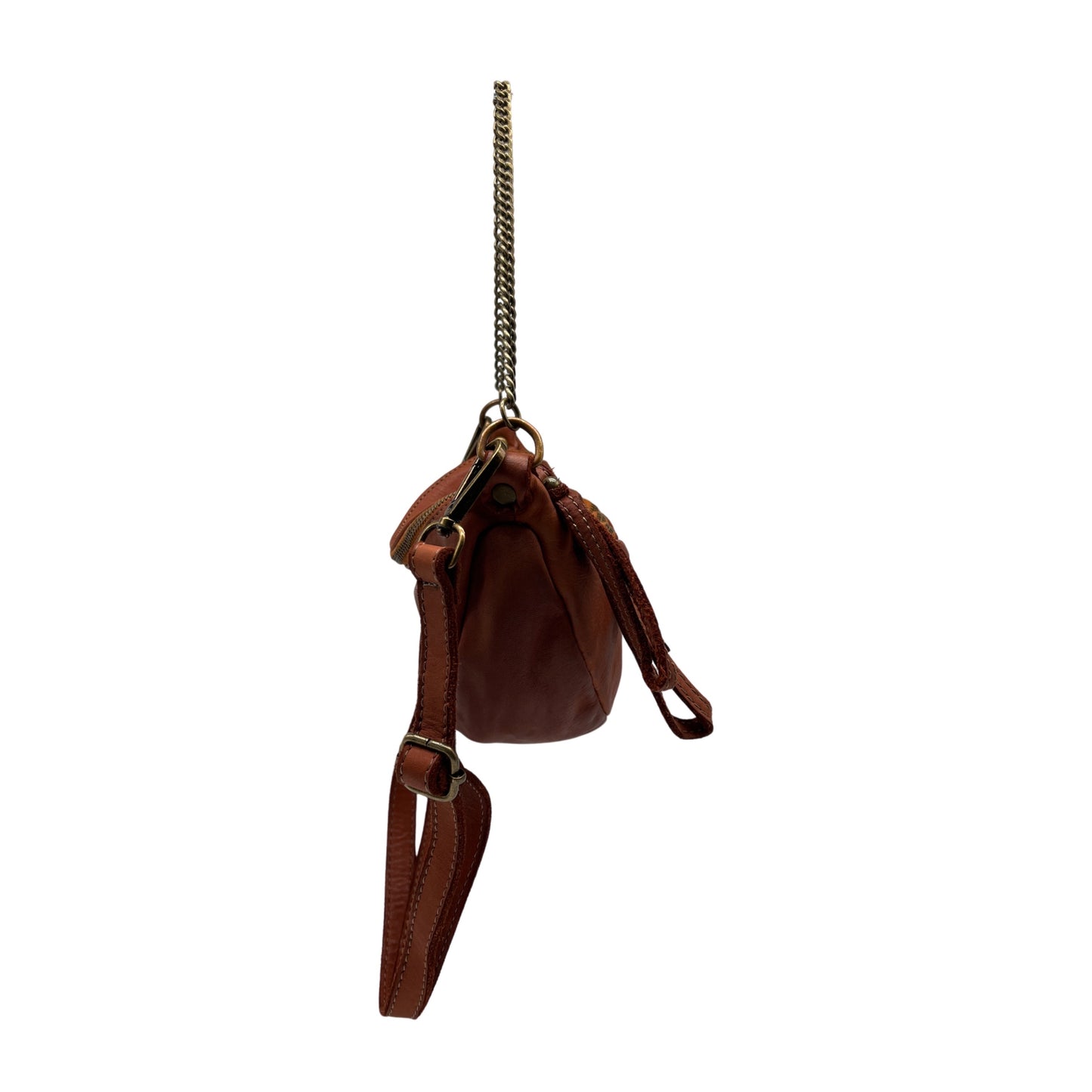 GÜRTELTASCHE LORRAINE CAMEL WASHED LEDER