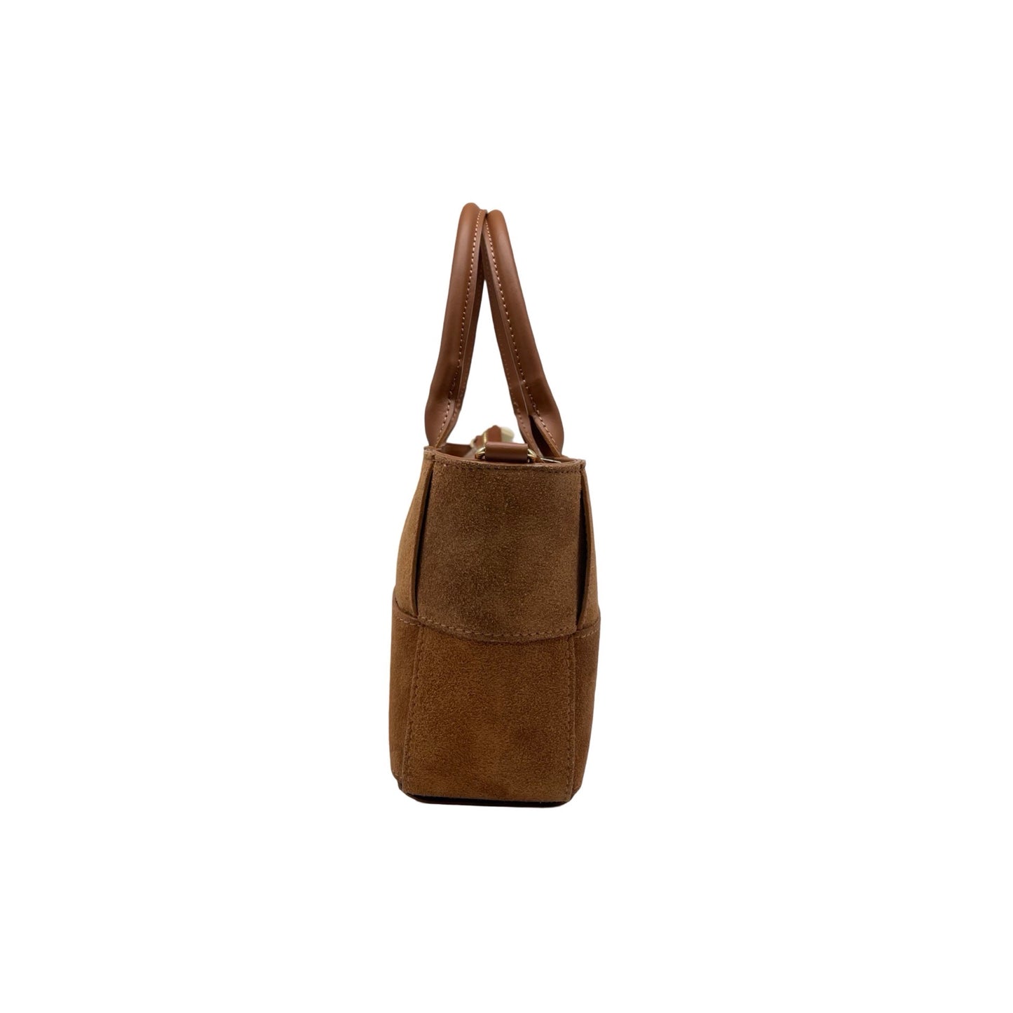 SAC MAIN CUIR SUEDE RECTA