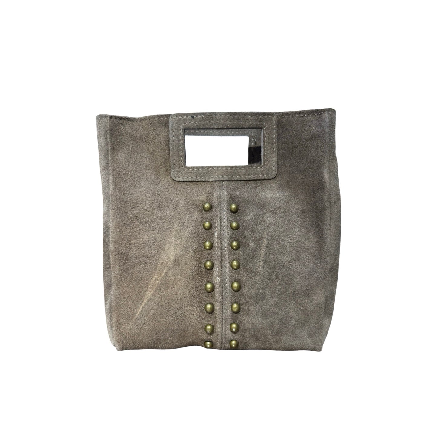 SAC CUIR DAIM MARION SIMPLE CLOUTÉ