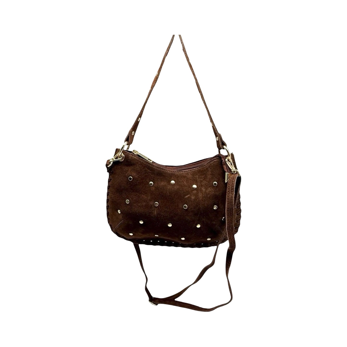 SAC CLOUTE CUIR SUEDE LOANA