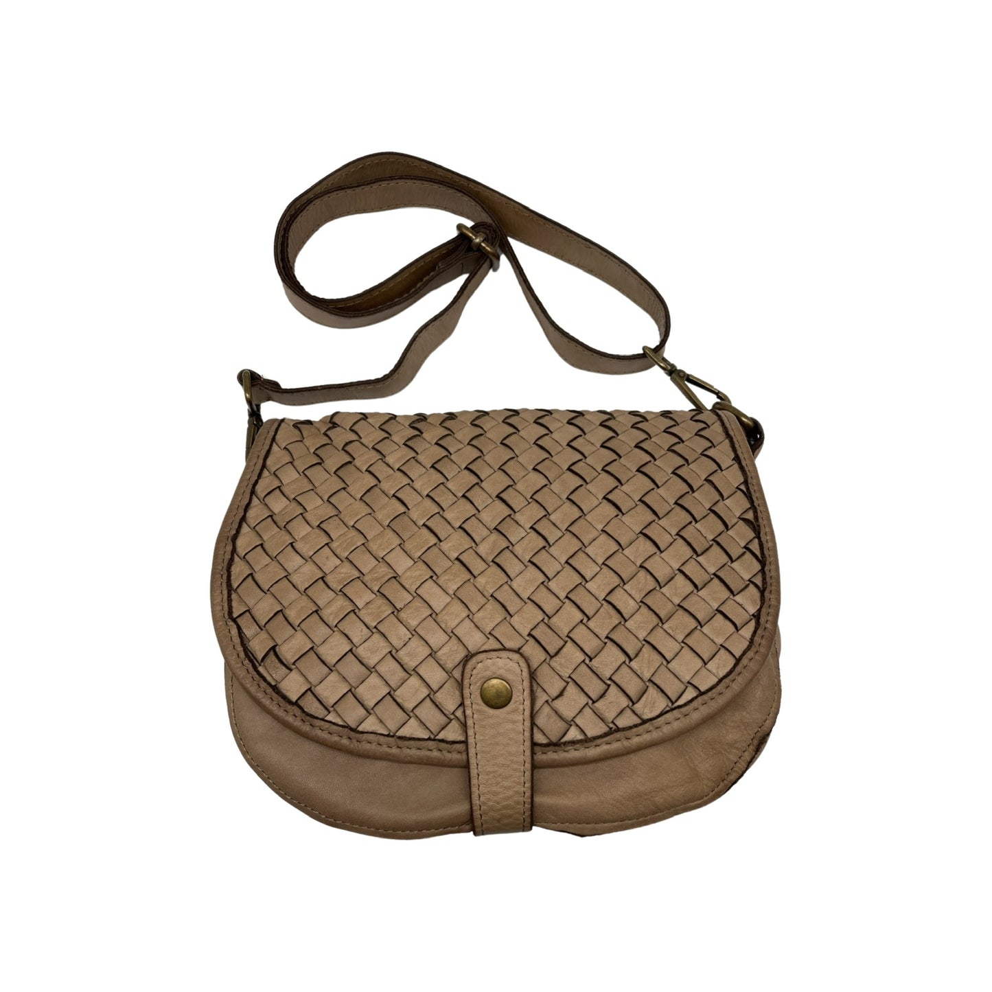 SAC BANDOULIERE CUIR WASHED CECILIA