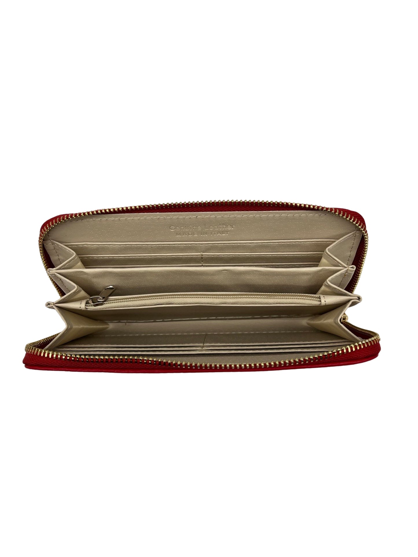 LEDERBRIEFTASCHE 20 CM DAMEN