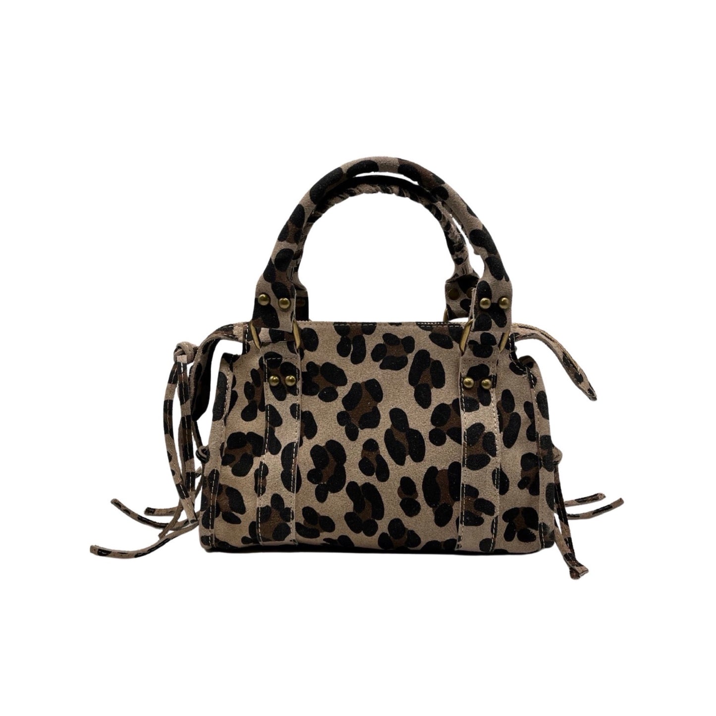 SAC CUIR LEOPARD CAPUCINE SMALLG