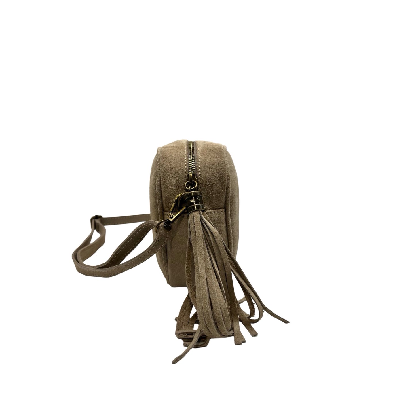 SAC BANDOULIERE CUIR SUEDE SIMPLE