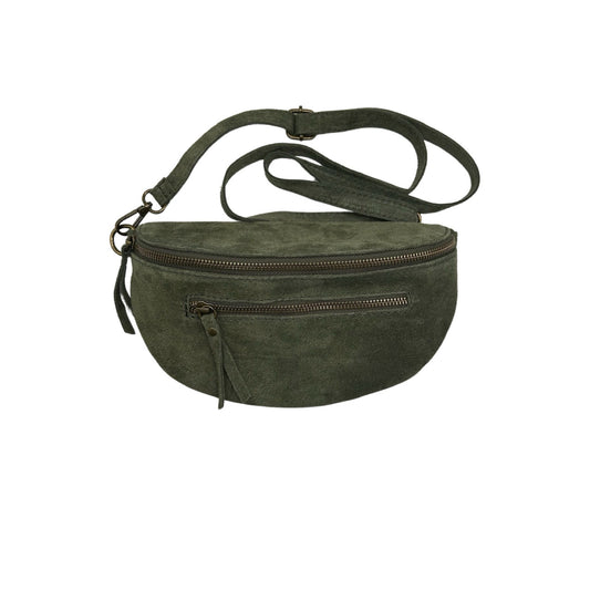 DELPHINE-GÜRTELTASCHE AUS WILDLEDER