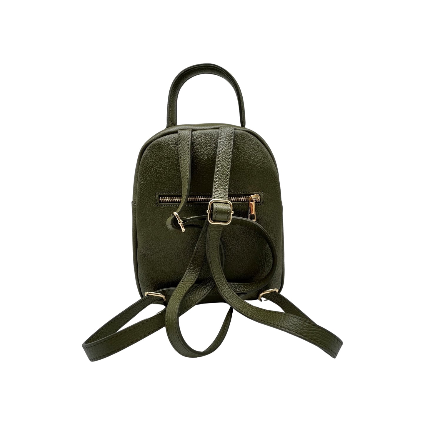 VALERIE-SAMENLEDER-RUCKSACK TANDENSGRÜN