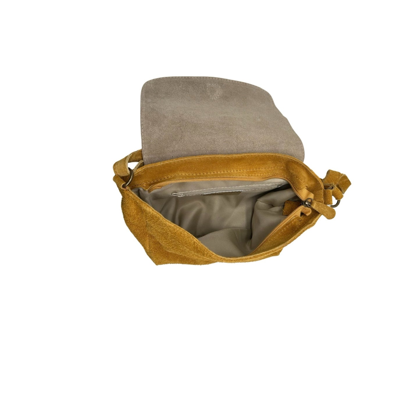 CLOTILDE UMHÄNGETASCHE AUS WILDLEDER