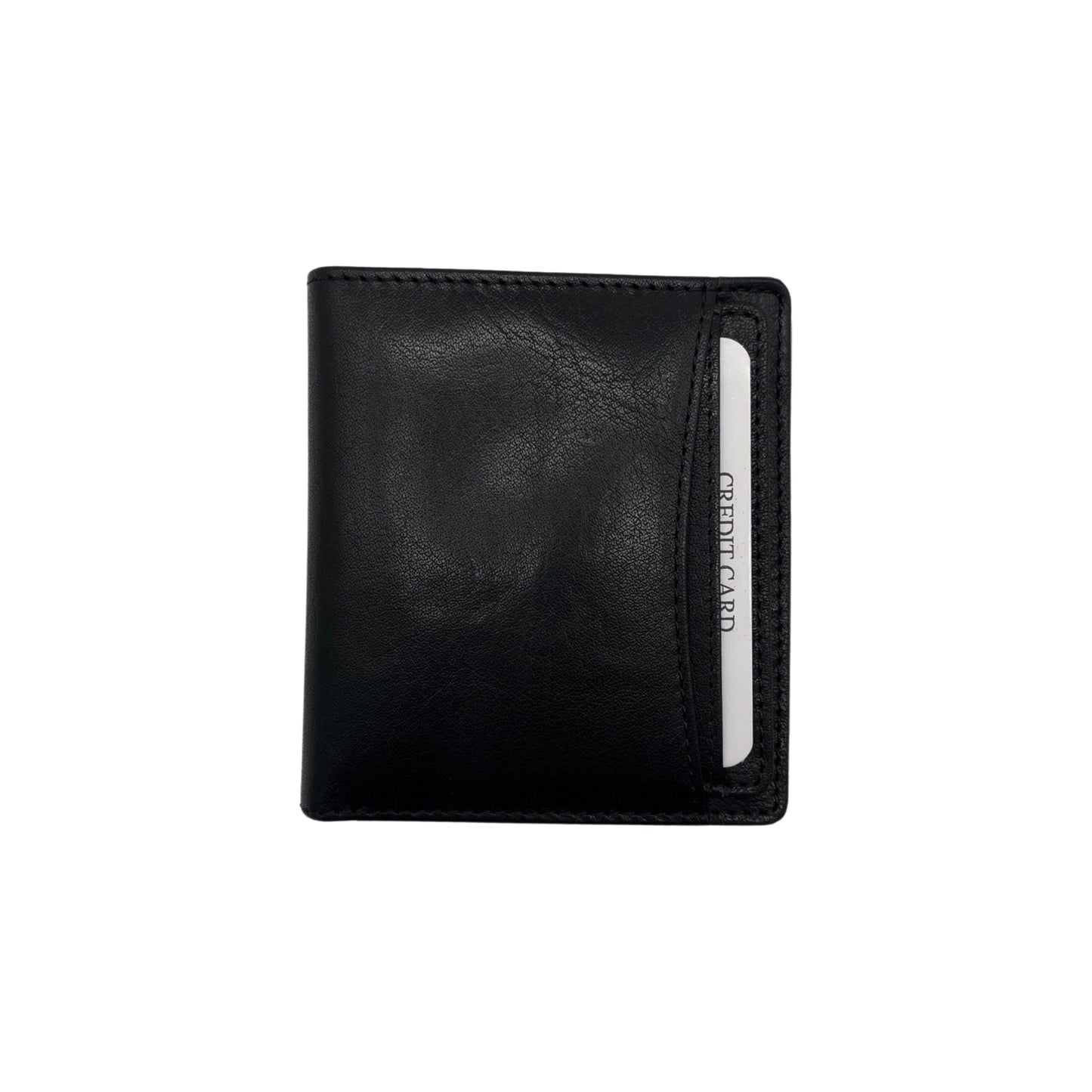 PORTE FEUILLE CUIR SAUVAGE FELIX NOIR