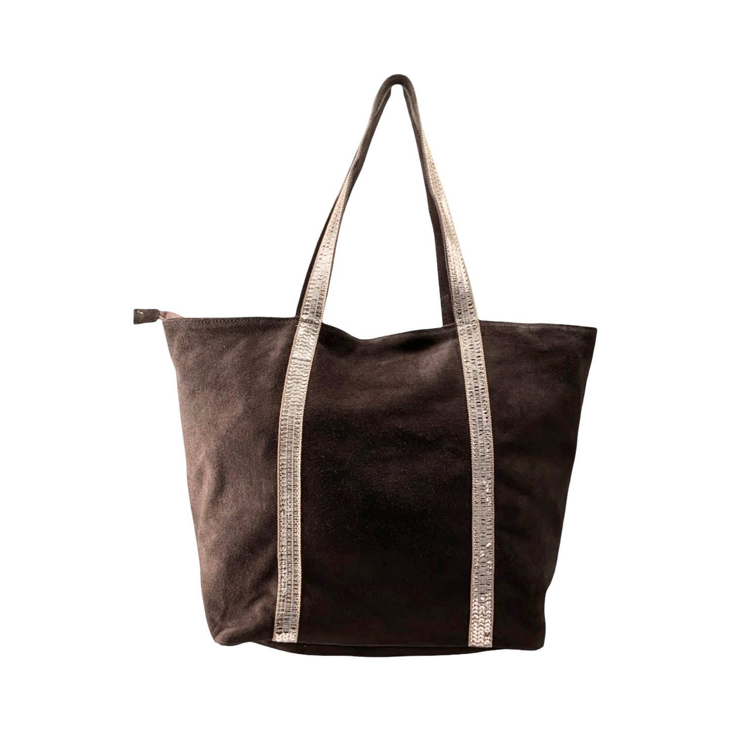 SAC SHOPPING SUEDE STRASS