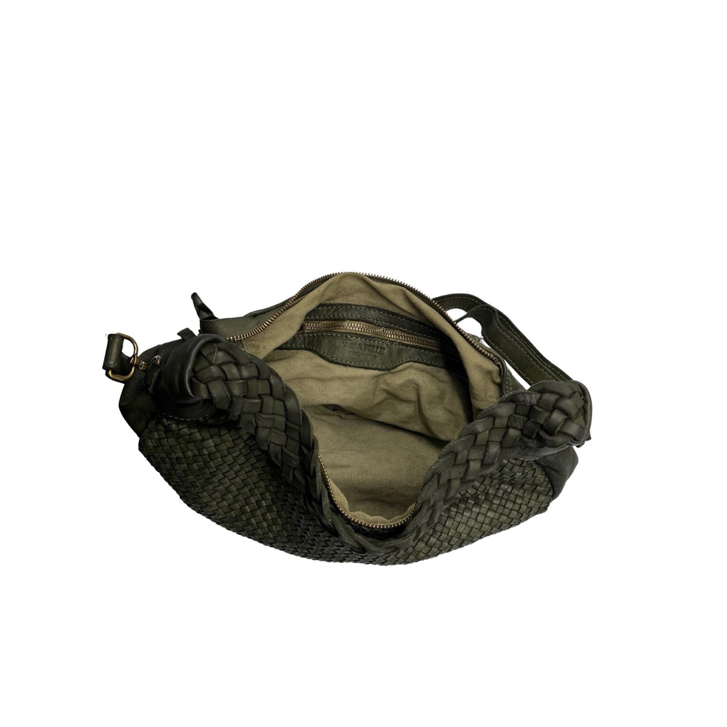 ALICE WASHED LEATHER SHOULDER BAG