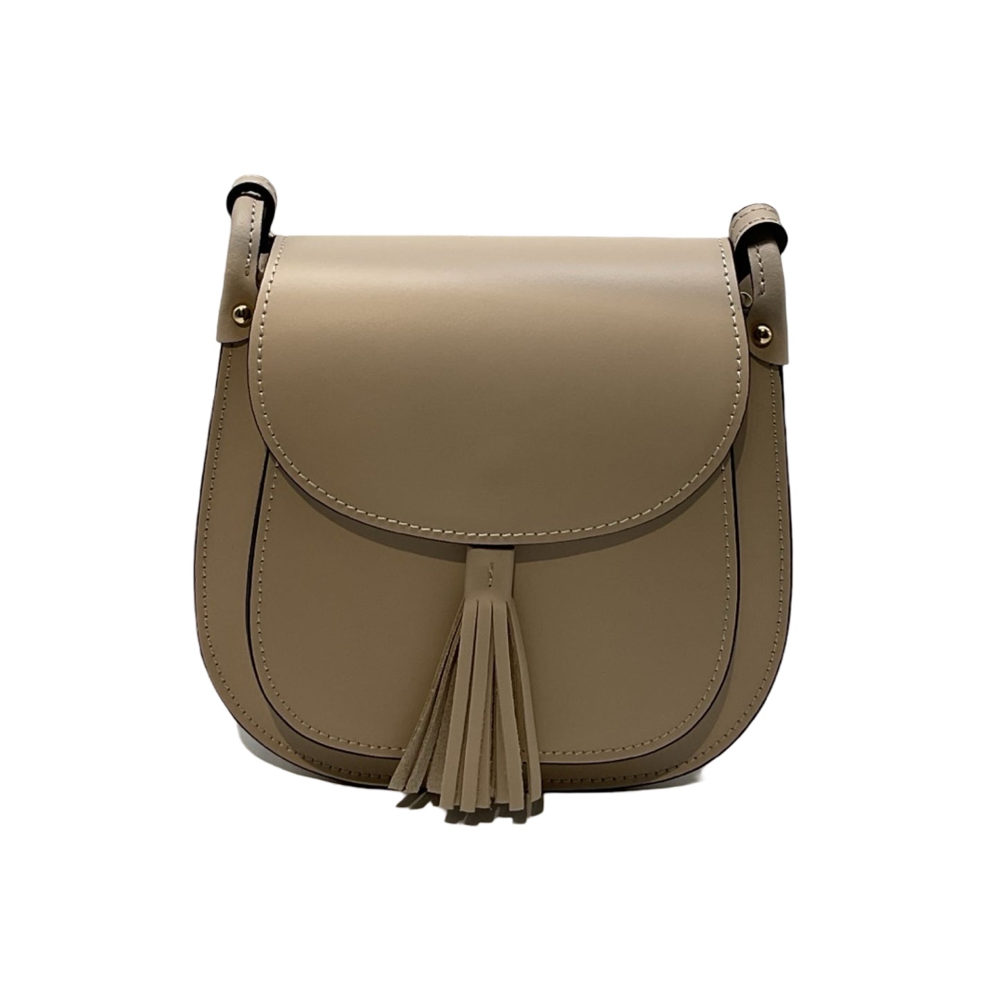 SAC BANDOULIERE CUIR LISSE MACARENA