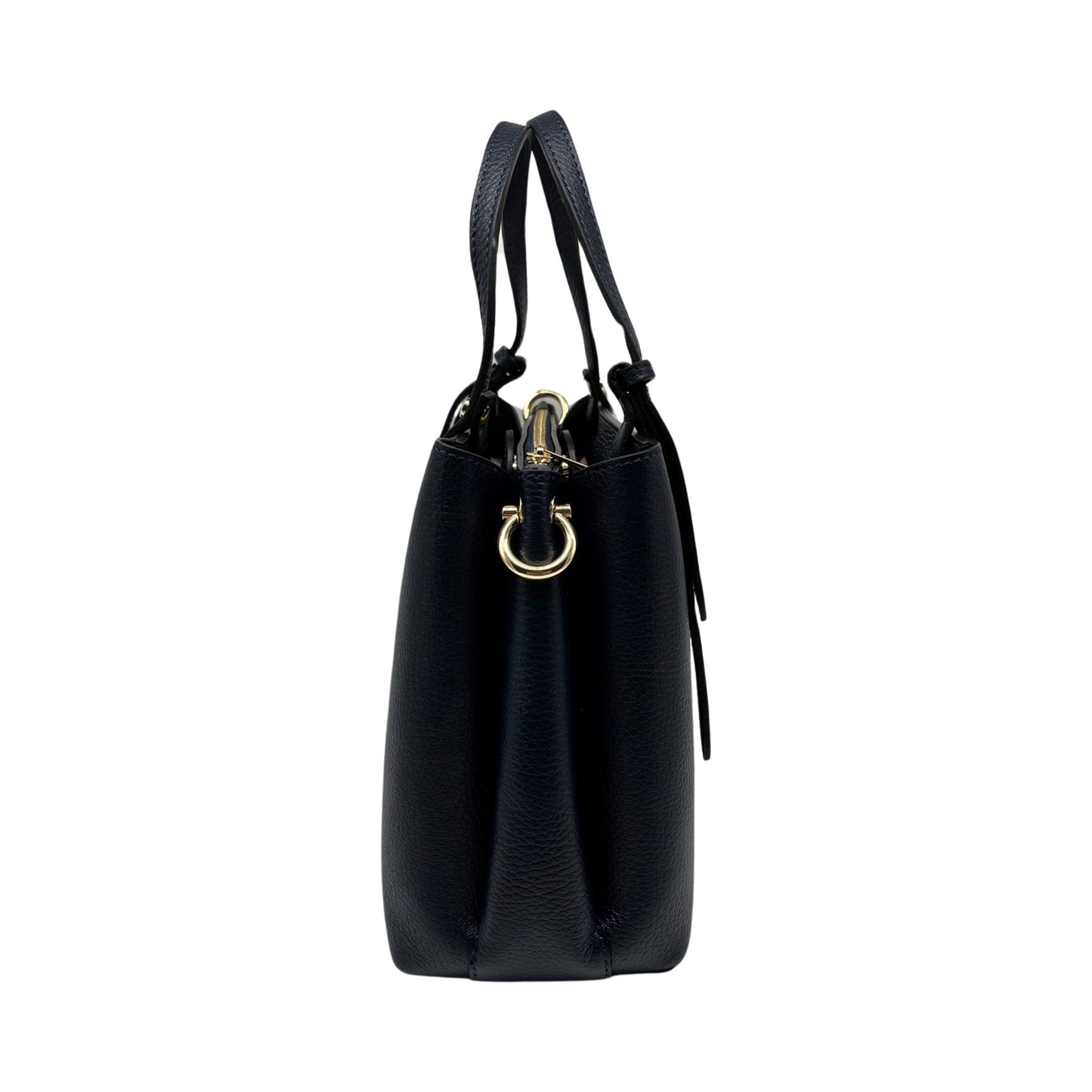 BLAUE CHIARA-SAMENLEDER-HANDTASCHE