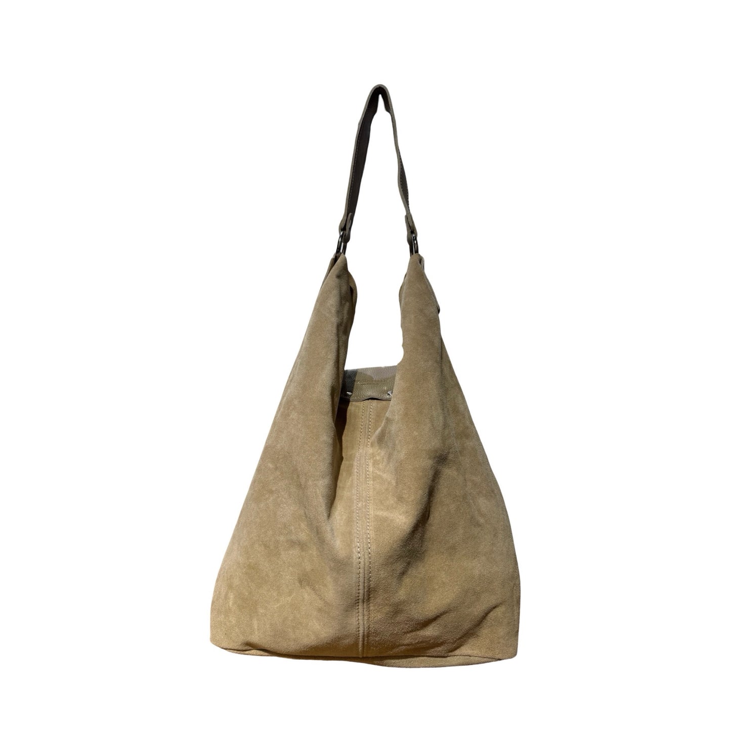 SAC EPAULE CUIR SUEDE ROXY
