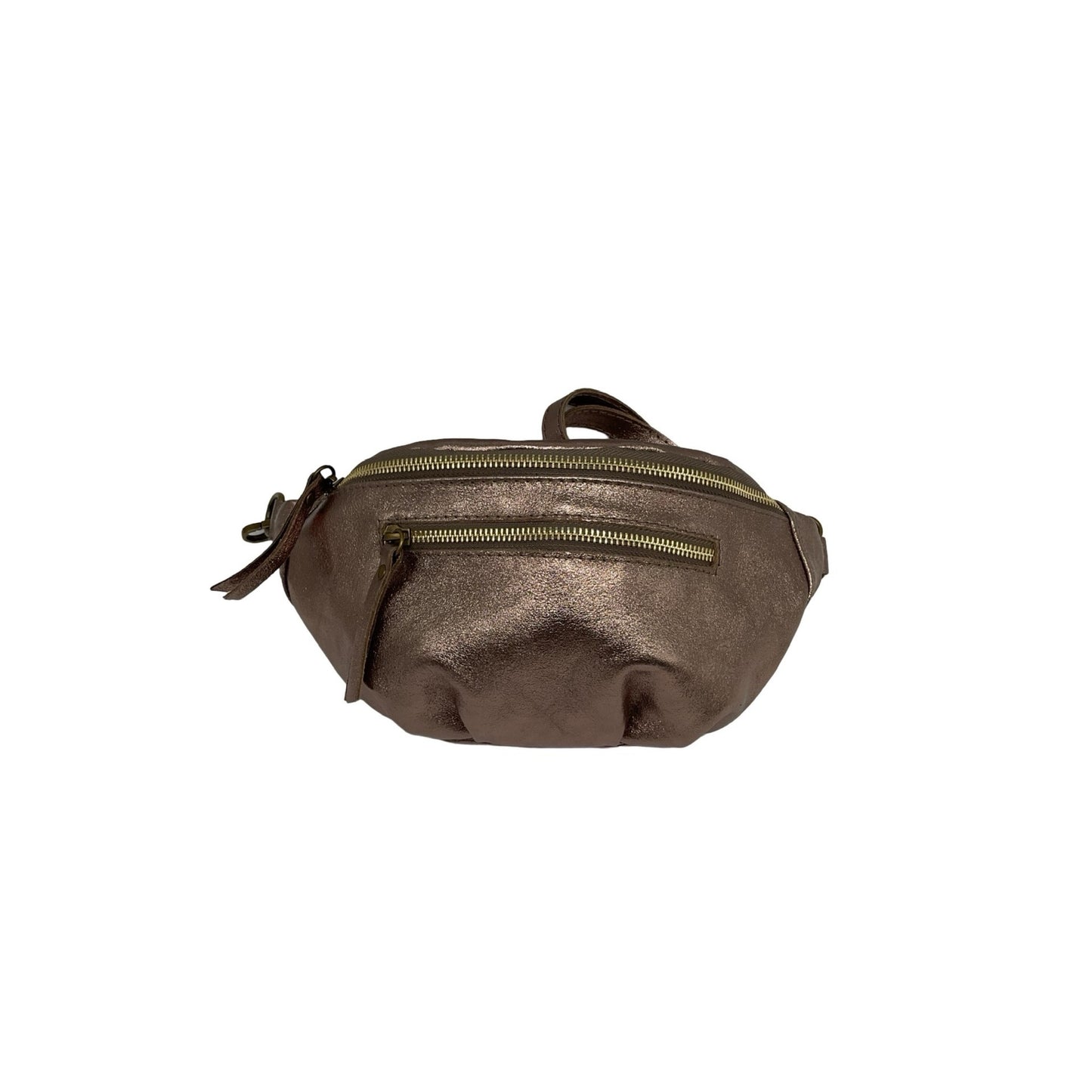 SAC BANANE CUIR IRISE MM