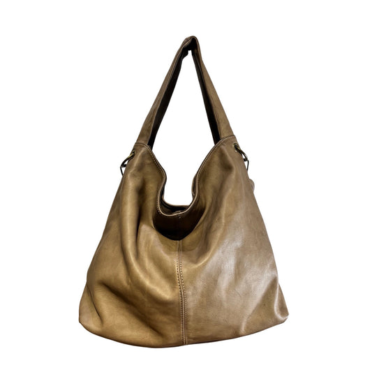 SAC EPAULE CUIR WASHED MERCEDES
