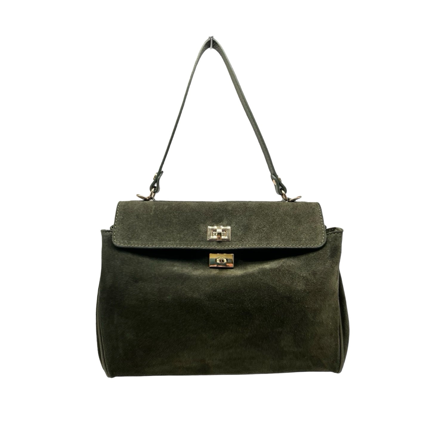 SAC MAIN CUIR SUEDE BERNARD