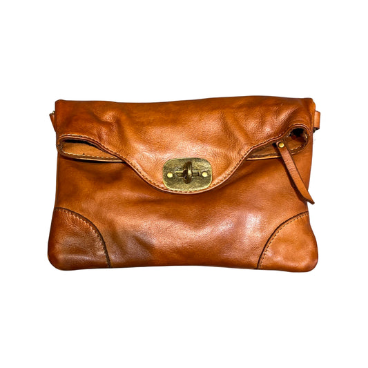 POCHETTE CUIR WASHED MALENA