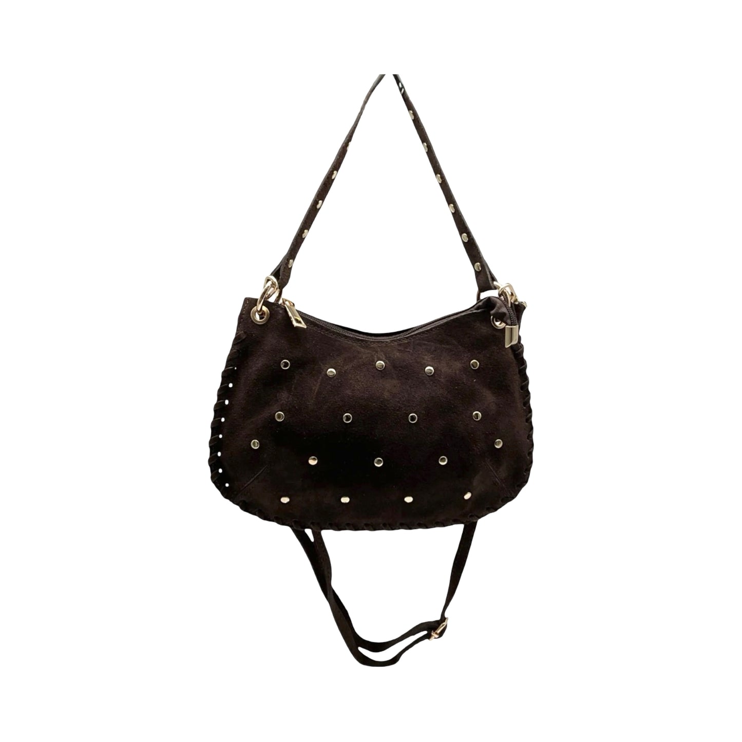 SAC CLOUTE CUIR SUEDE LOANA