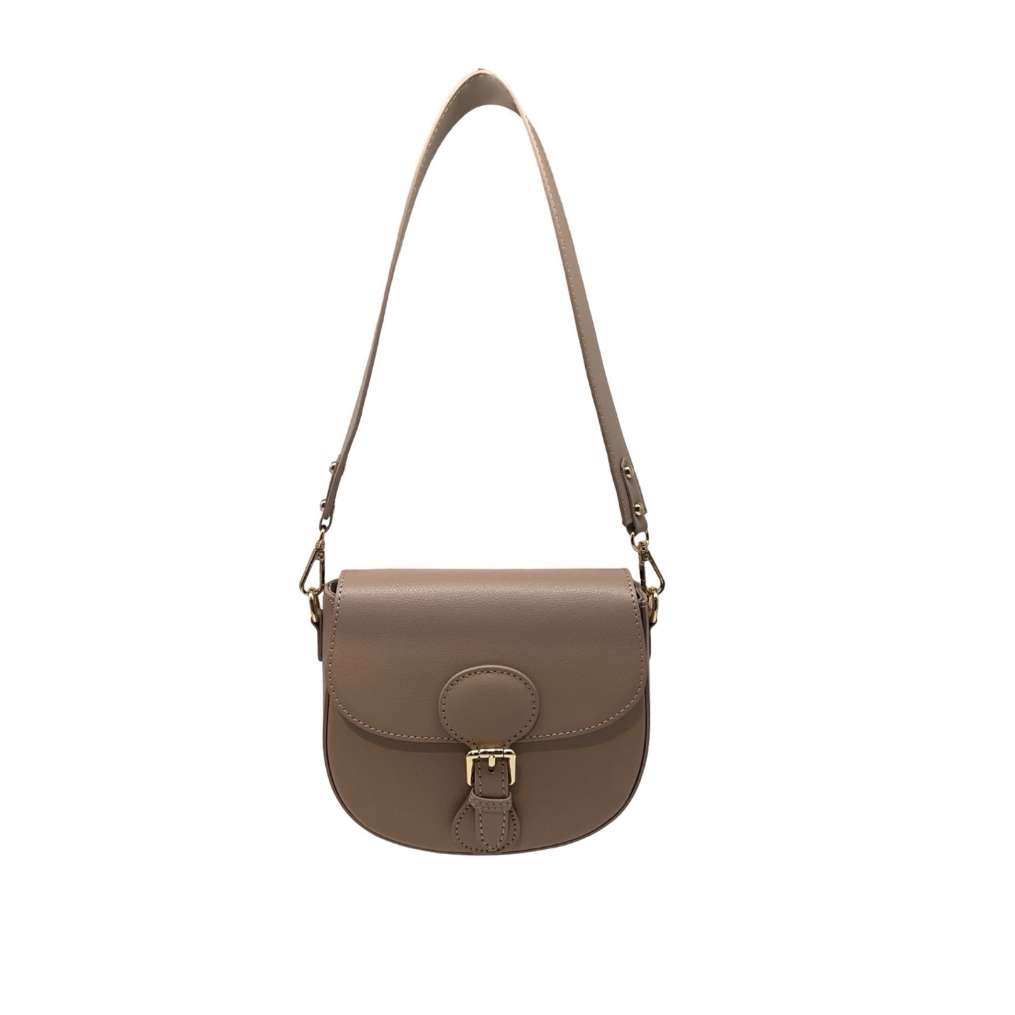 SAC BANDOULIERE CUIR SESAME LEONINE