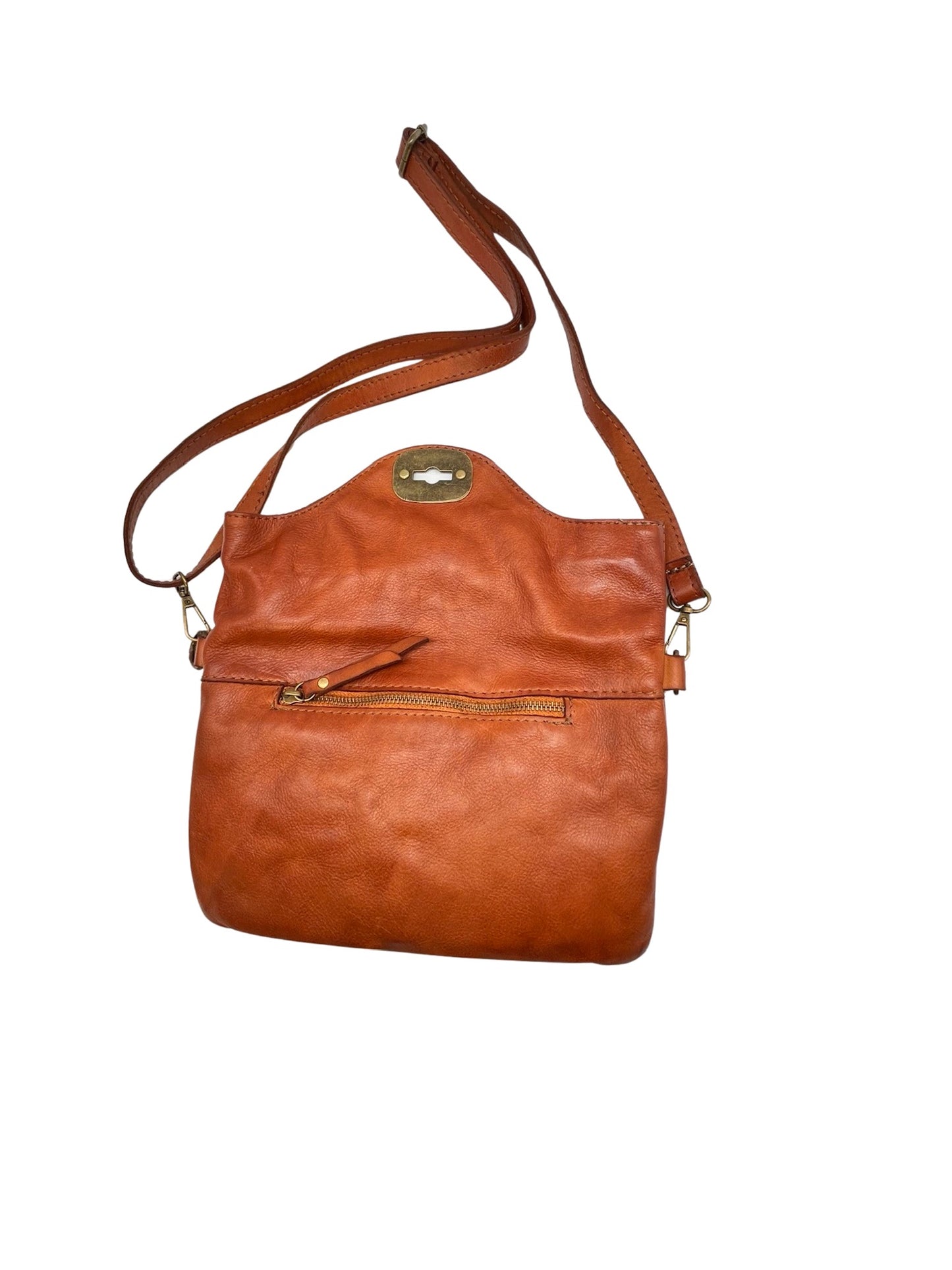 POCHETTE CUIR WASHED MALENA