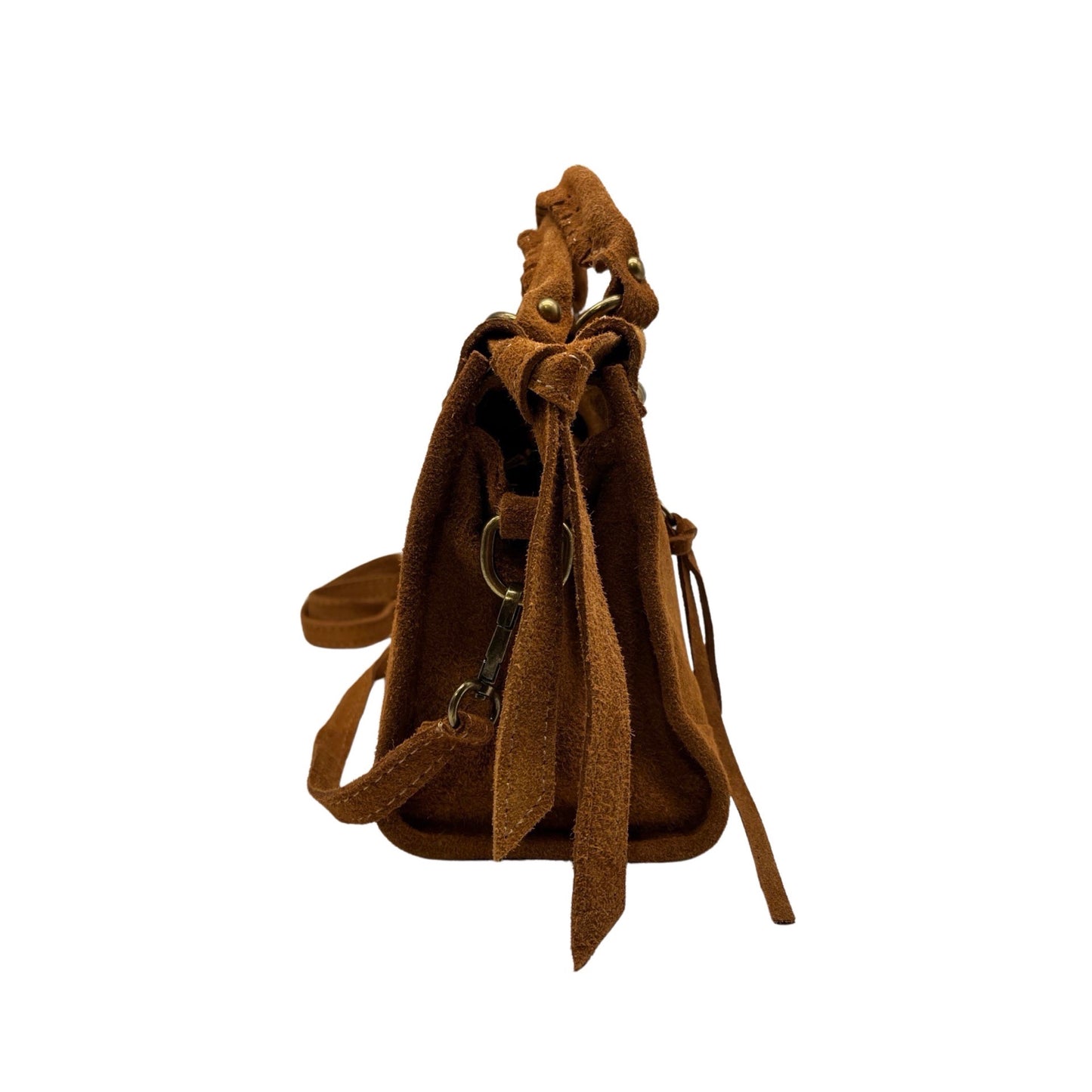 SAC A MAIN CUIR DAIM OLAYA
