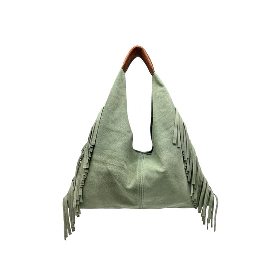 SAC A MAIN CUIR SUEDE MARCO FRANGE