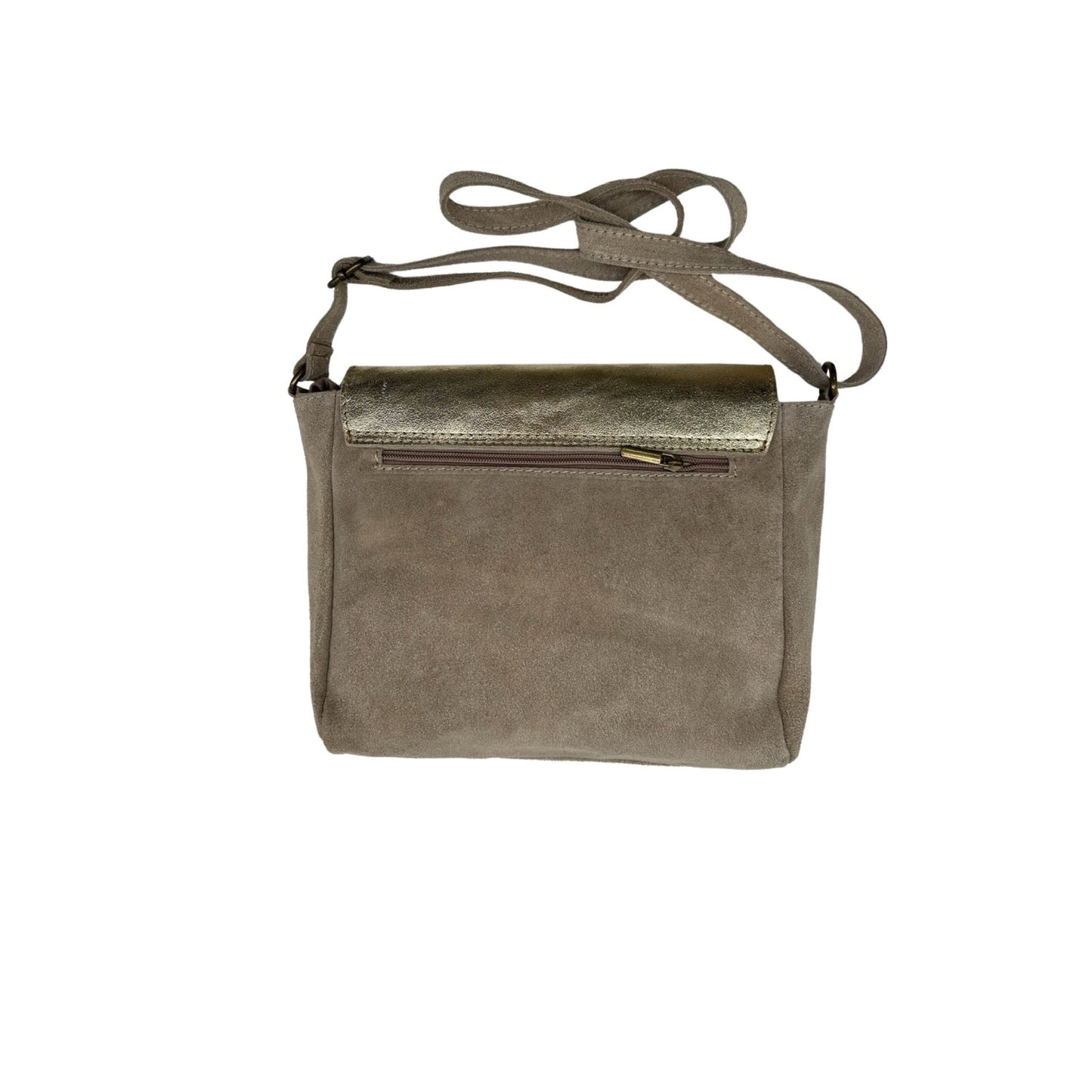 CLOTILDE UMHÄNGETASCHE AUS WILDLEDER