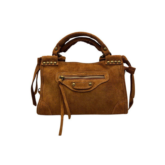 SAC A MAIN CUIR DAIM OLAYA