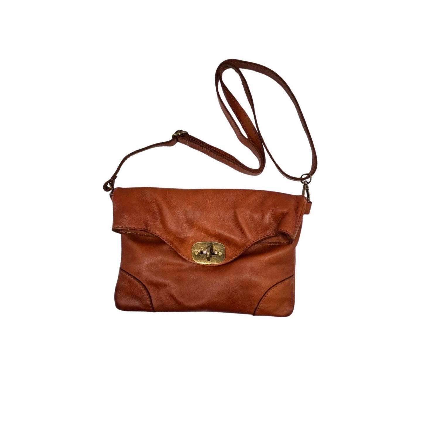 POCHETTE CUIR WASHED MALENA