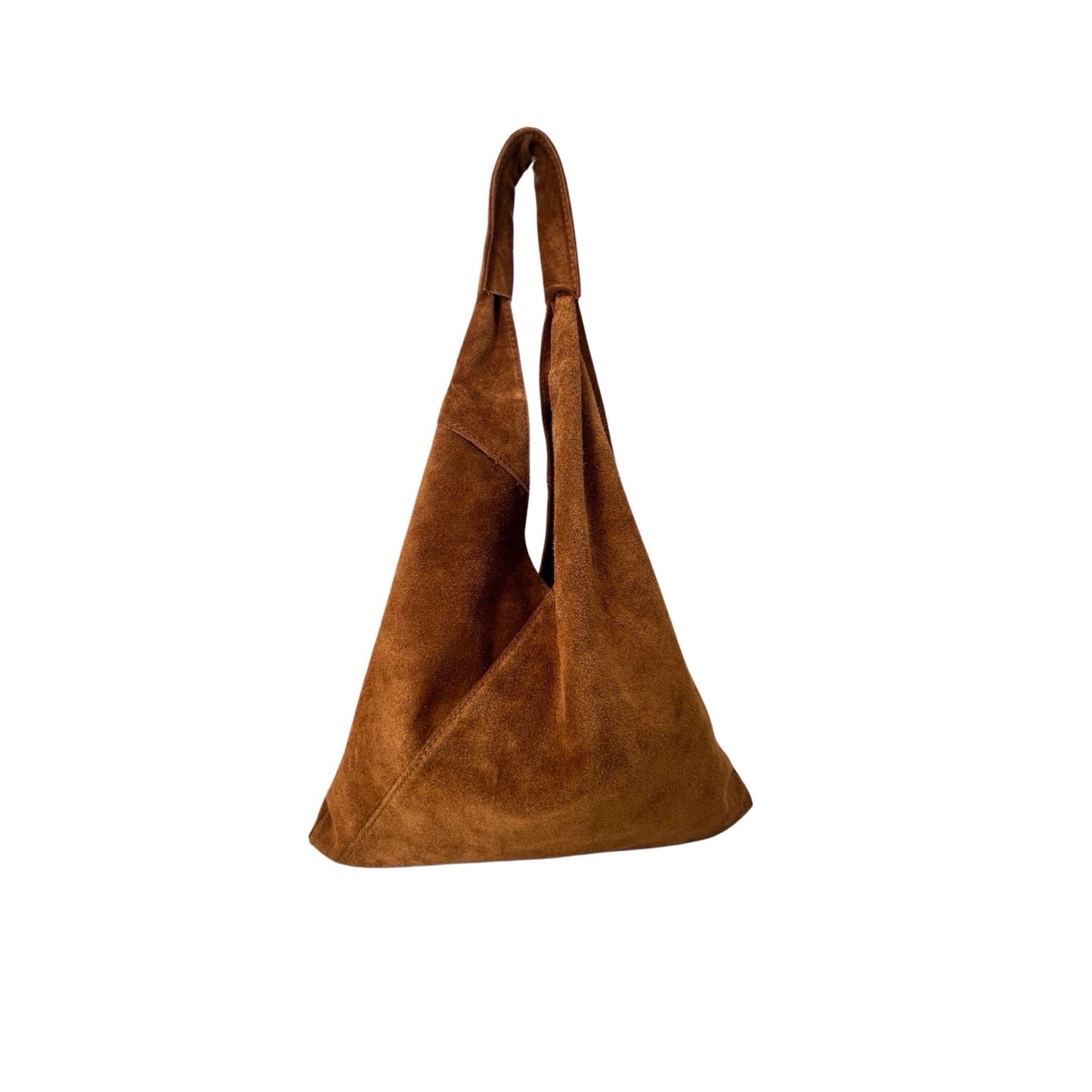 SAC CUIR SUEDE NOMADE M