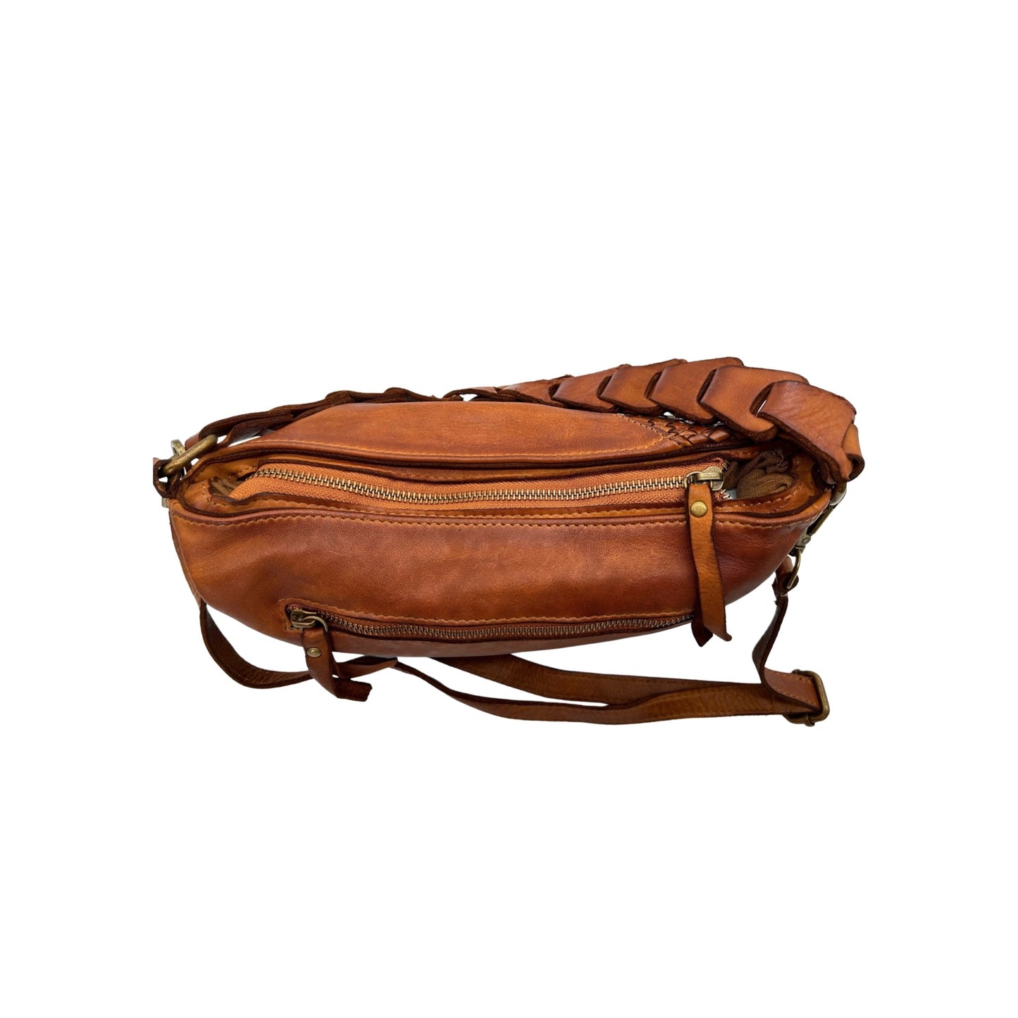 SAC PORTE EPAULE CUIR WASHED  FLORENZA