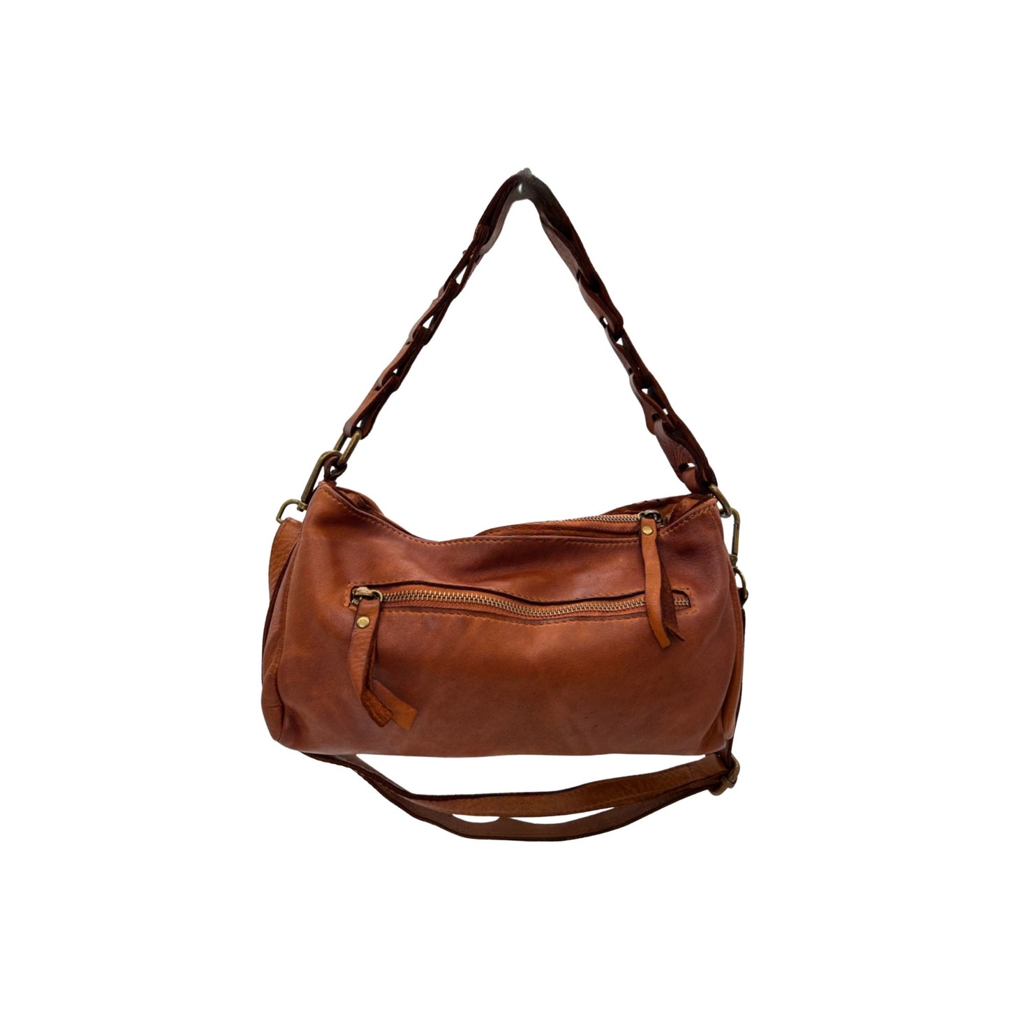SAC PORTE EPAULE CUIR WASHED  FLORENZA