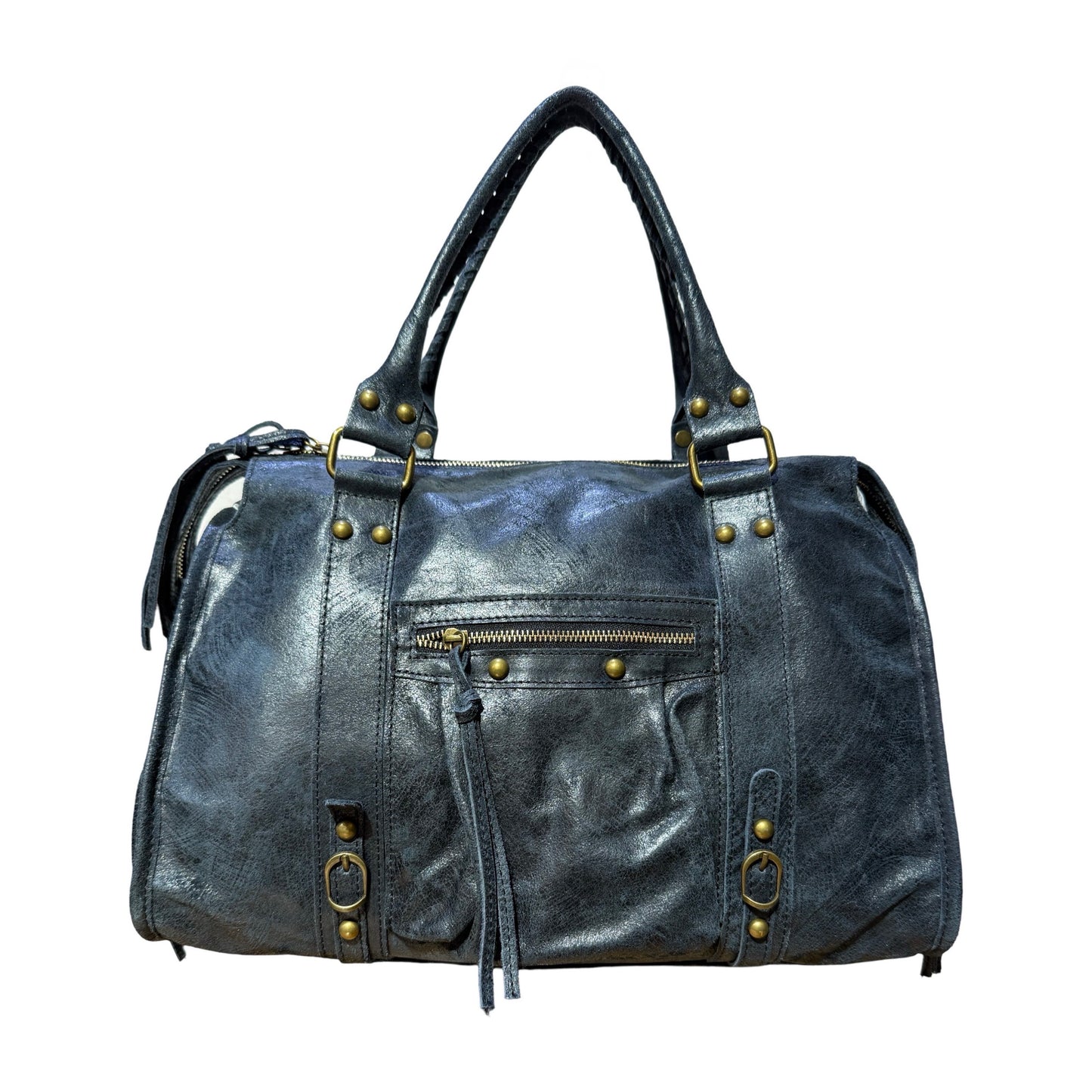 SAC A MAIN CUIR MATE CAPUCINE LARGE