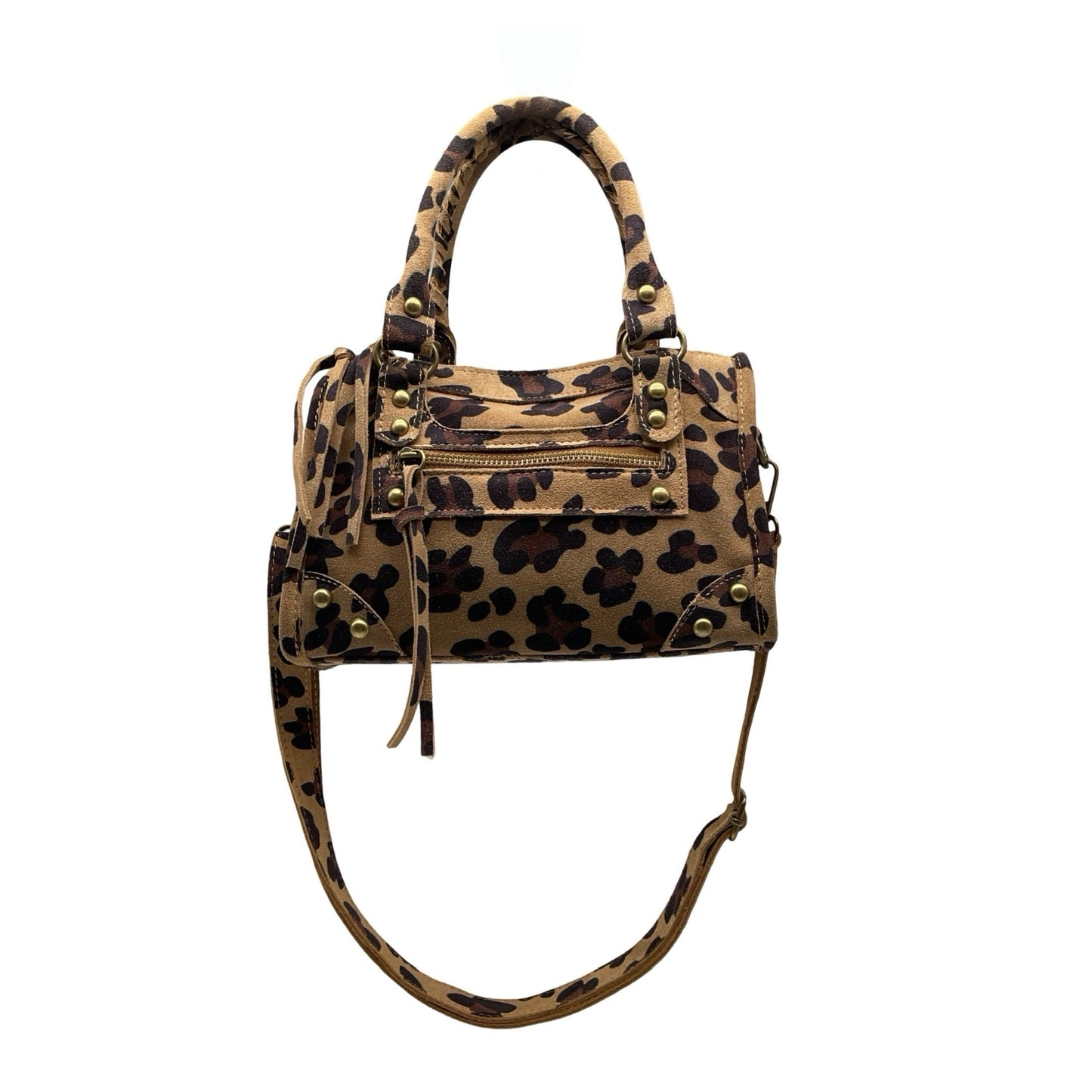 SAC CUIR LEOPARD JUDY
