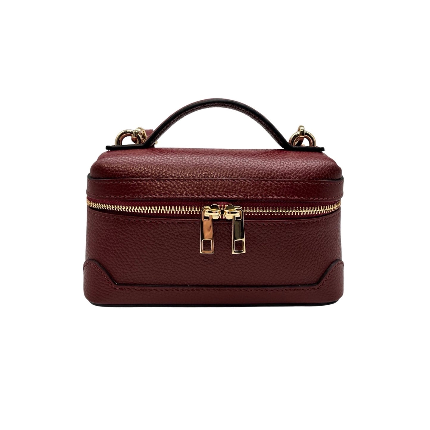 SAC CUIR GRAINE VANITY