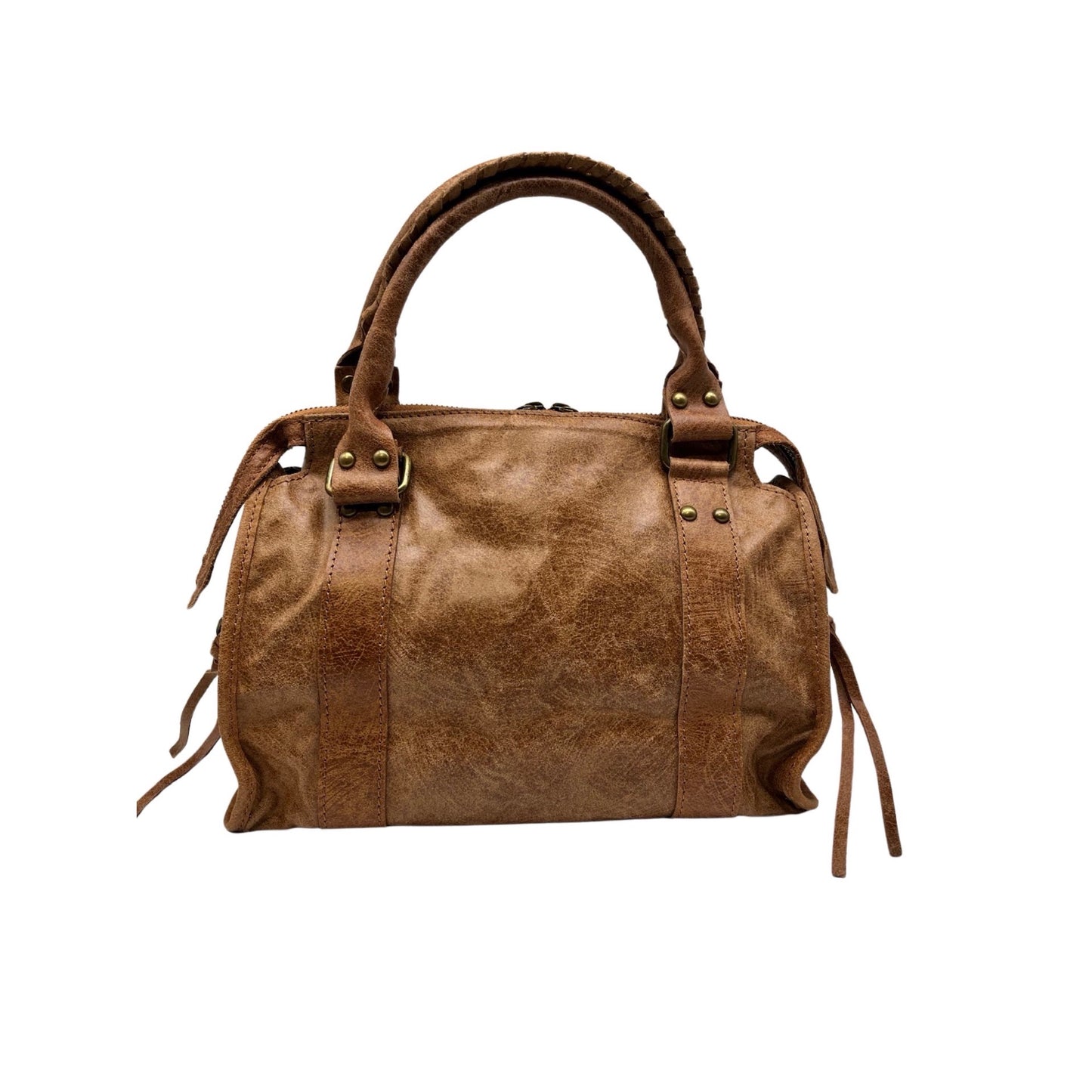SAC A MAIN CUIR MATE CAPUCINE MEDIUM