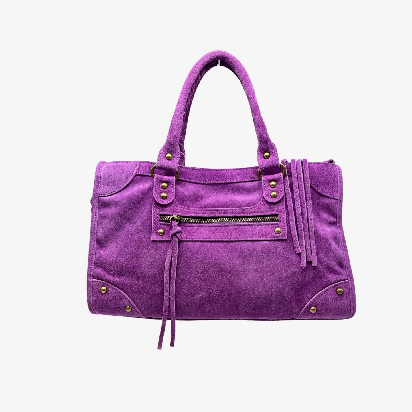 SAC CUIR SUEDE JUDITH LARGE